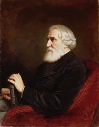 Portrait of Ivan Sergeevich Turgenev, 1872